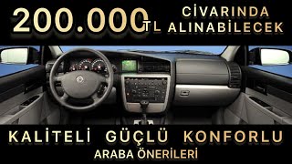 200000 Lira Civarında Alınabilecek Kaliteli Konforlu Yakışıklı ve Hızlı Araba Önerileri Kupon [upl. by Morlee898]