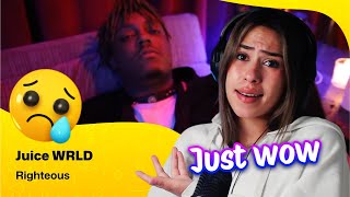 Reaction ▷ Juice WRLD  Righteous [upl. by Akirre]