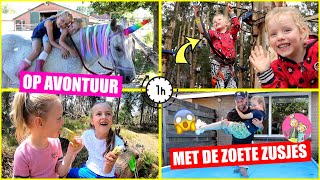 EEN SPANNEND AVONTUUR met DE ZOETE ZUSJES 1 UUR NIEUW ♥DeZoeteZusjes♥ [upl. by Renaxela629]