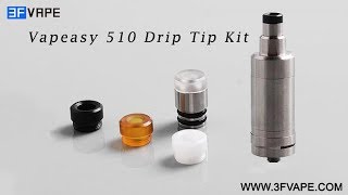 Vapeasy 510 Drip Tip Kit [upl. by Ronoc]