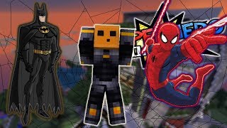 BATMAN AND SPIDERMAN  Minecraft SUPERHERO ORIGINS Minecraft Super Hero Origins Roleplay E6 [upl. by Dahraf]