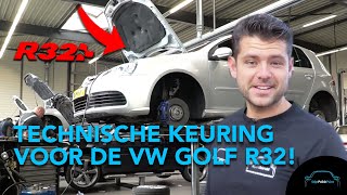 Technische keuring voor de Volkswagen Golf R32 Doe mee en win  Stipt Polish Point [upl. by Goles]