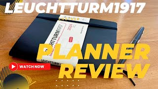 Leuchtturm 1917 Weekly Planner Horizontal 2024 Review [upl. by Grier]