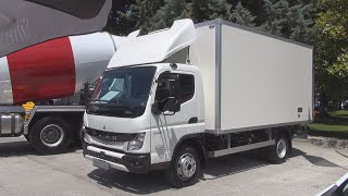 Fuso Canter 7C15 3400 4x2 Refrigerated Lorry Truck 2023 Exterior and Interior [upl. by Linnette]