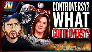 Kathleen Kennedy CLASHES Over Star Wars on Wikipedia [upl. by Thgiwed]