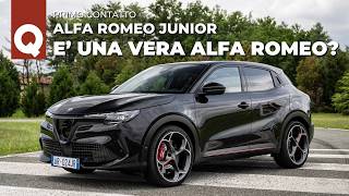 Al VOLANTE del nuovo SUV Alfa 280 cv differenziale TORSEN  Alfa Romeo JUNIOR 2024 [upl. by Ydnil]