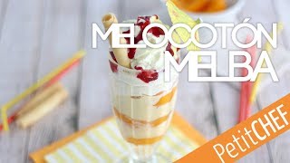 Melocotón melba helado con sabor a verano  Petitchef [upl. by Hsakiv]