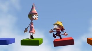 Blender animation  Game Over Comic caracter [upl. by Gibun]