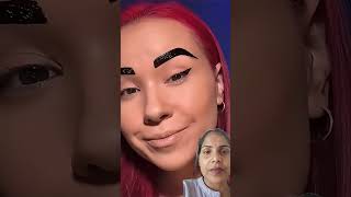 😱Kaash ye phle pta hota 😱 makeup makeuptutorial challenge makeuptransformationshortsfeedshorts [upl. by Bevon]