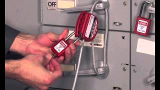 S806  Cable Lockout  LockoutTagoutShopcom [upl. by Neeloj]