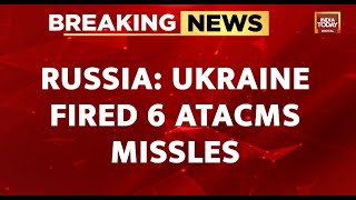 Russia Ukraine War News Russia says Ukraine fired 6 Americanmade missiles after US lifts ban [upl. by Rebmyk]