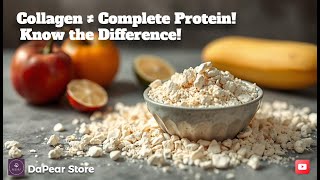 PROTEIN vs COLLAGEN What Youve Been Doing WRONG [upl. by Airpal]