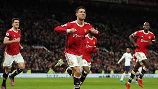 most satisfying goals in football ronaldo long range goal vs tottenham☠️football ronaldo [upl. by Chew]