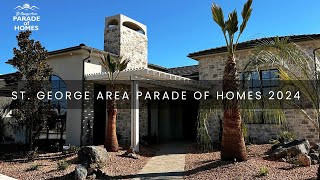 St George Parade of Home 2024  Luxury Home Tour [upl. by Atiuqin25]