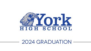 York High School Graduation 2024 [upl. by Ahsehyt]