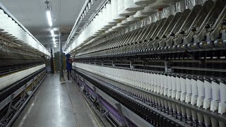 Industria textil Te mostramos los procesos en una hilandería Del vellón de lana al hiladoParte 1 [upl. by Sparhawk766]