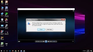 How to Play All Video File Formats in Media Player Fix Can’t Play the file [upl. by Furgeson]