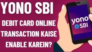 How to activate sbi debit card for online transacti  sbi debit card Ecom transaction activate [upl. by Valerle92]