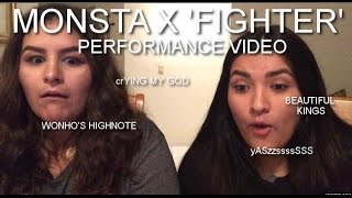 MONSTA X몬스타엑스 FIGHTER PERFORMANCE VIDEO REACTION [upl. by Wawro404]