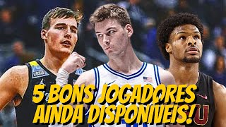 5 bons nomes ainda DISPONÍVEIS no Draft da NBA [upl. by Fergus694]