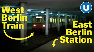 East Berlins RISKIEST Escape Route Cold War Ghost Stations Explained [upl. by Shayna835]