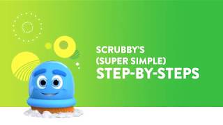 How To Use Bubbly Bleach Gel Scrubbing Bubbles® [upl. by Ellecrad]