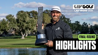 FULL HIGHLIGHTS DJ Has Winning Hand Smash GC Victorious  LIV Golf Las Vegas [upl. by Mechelle665]