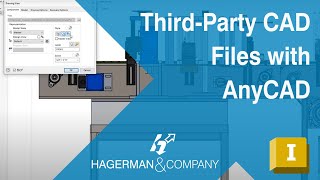 Use 3rd Party CAD Files Inside of Inventor with AnyCAD for Inventor [upl. by Dempster]