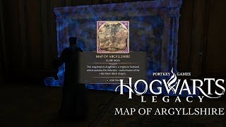 Hogwarts Legacy  Map of Argyllshire FIXED  Field Guide Pages [upl. by Diehl]