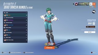 Overwatch 2 Deku Tracer Skin🥊 [upl. by Nagaem]