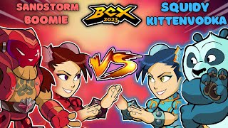 This Set Was PURE Domination 😳  SandstormBoomie VS SquidyKittenvodka  BCX 2023  Doubles  Pools [upl. by Attirb]