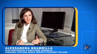 IT con laccento sulla I  Alessandra Brambilla di Hp Italia [upl. by Lust798]