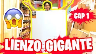 CUADRO GIGANTE  Compro todo lo que necesito para pintar en grande  HaroldArtist [upl. by Hecker]