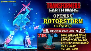 Opening 70 ROTORSTORM Crystals  TransformersEarthWars [upl. by Aciras]