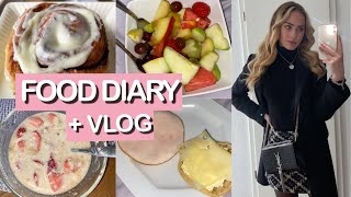 XL FOOD DIARY  VLOG 🍫 Mein REALISTISCHES ESSEN 🍰 ungesund SNACKS SPORT REAL TALK [upl. by Studdard]