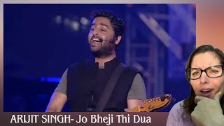 LucieV Reacts to Arijit Singh  Jo Bheji Thi Dua Live [upl. by Fihsak451]