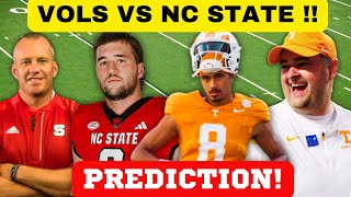 VOLS VS NC STATE FOOTBALL TENNESSEE FOOTBALL NC WOLFPACK VOLS FOOTBALL SEC FOOTBALLACC FOOTBALL [upl. by Norraj]