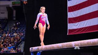 Mackenzie Caquatto  Balance Beam  2010 Visa Championships  Women  Day 2 [upl. by Yerag794]