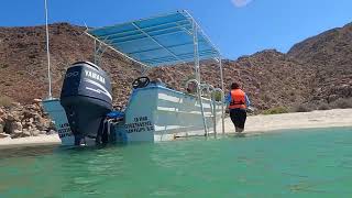 BAHIA DE LOS ANGELES PLAYA EL DORADO BAJA CALIFORNIA MEXICO [upl. by Grantland]