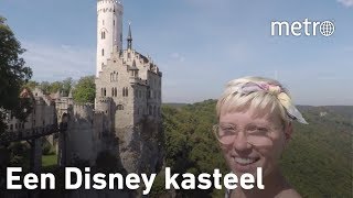 het kasteel van assepoester bekijken met een drone  De Reismeisjes [upl. by Williams910]