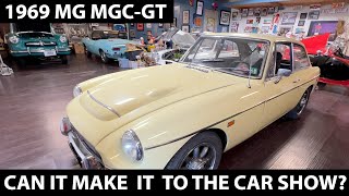 Limping the MGC to the Flatwater British Car Show [upl. by Niboc]