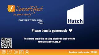 Hutch Games  One Special Day Fundraiser for Special Effect [upl. by Omidyar556]