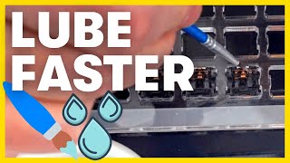 How To Lube Switches FAST my fave 7 tips [upl. by Aihsenor]