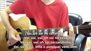 Vai no cavalinho  Gasparzinho  Violão Instrumental com solo letra e cifra [upl. by Simson]