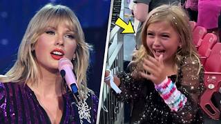 Taylor Swifts Cute Fan Moment That Leaves Everyone in Tears [upl. by Auqenahs]