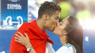 Cristiano ronaldo kissing georgina rodriguez [upl. by Nycila]