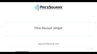 Price Squawk Widget Quick Start [upl. by Elkin]