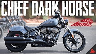 2022 Indian Chief Dark Horse TEST RIDE [upl. by Yojenitsirk]