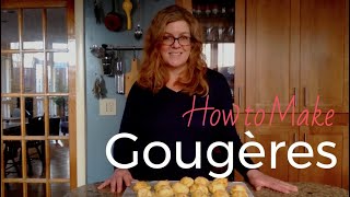 How to Make Gougeres Savory Choux Pastries [upl. by Arekat]