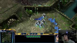 StarCraft 2 Protoss vs Zerg Working on unit control [upl. by Magee]